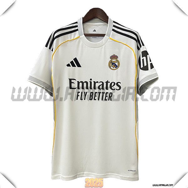 Prima Maglia Calcio Real Madrid Versione trapelata 2025/2026
