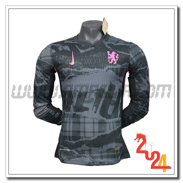 Terzo Maglia Calcio FC Chelsea Maniche lunghe 2024 2025