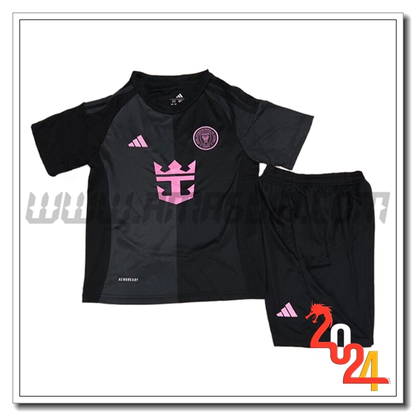 Nuovo Maglia Inter Miami CF Bambino Seconda 2024 2025