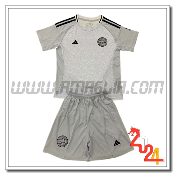 Kit Maglia Leicester City Bambino Terzo 2024 2025