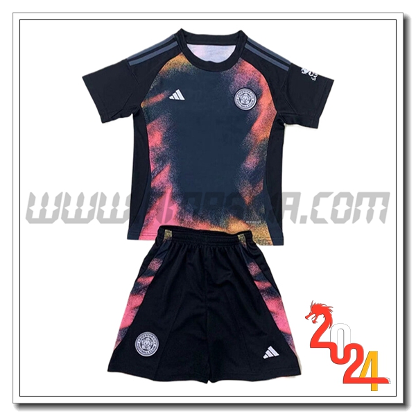 Kit Maglia Leicester City Bambino Seconda 2024 2025