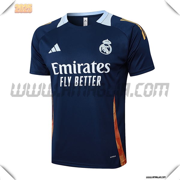 T Shirt Allenamento Real Madrid Blu Reale 2025 2026