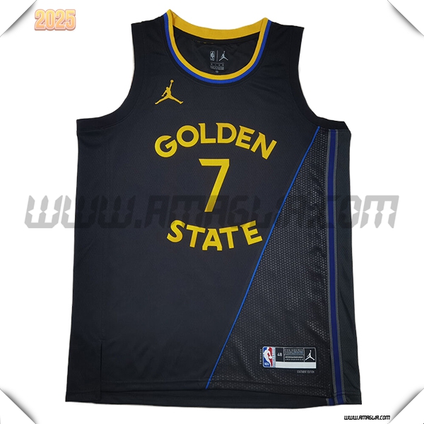 Maglia Golden State Warriors (HIELD #7) 2025/26 Nero/Grigio/Giallo