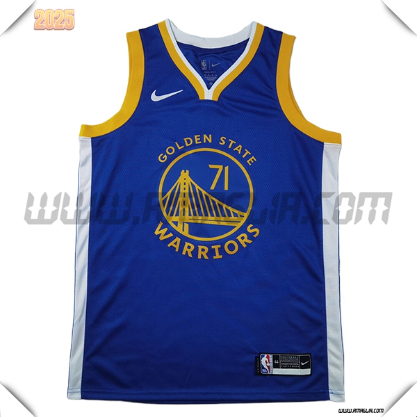 Maglia Golden State Warriors (SCHRODER #71) 2025/26 Blu