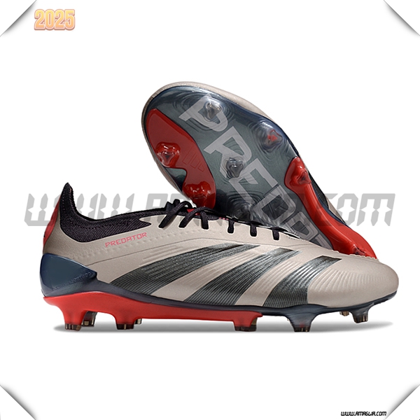 Adidas Scarpe Da Calcio Predator Elite FG Marrone/Nero/Rosso