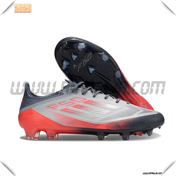 Adidas Scarpe Da Calcio F50 ELITE FG Bianco/Grigio/Arancia
