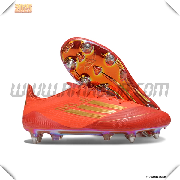 Adidas Scarpe Da Calcio F50 ELITE SG Arancia/Rosso/Giallo
