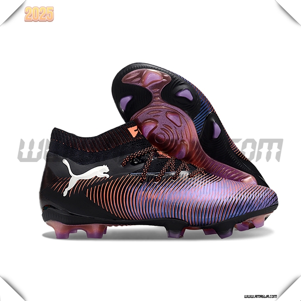 PUMA Scarpe Da Calcio FUTURE 8 ULTIMATE FG/AG viola/Nero -02