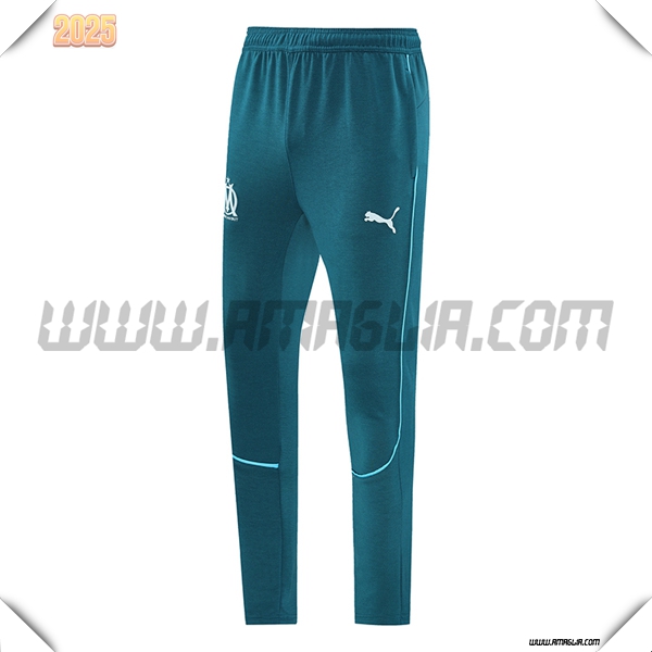 Pantaloni Da Allenamento Marsiglia Verde 2025 2026