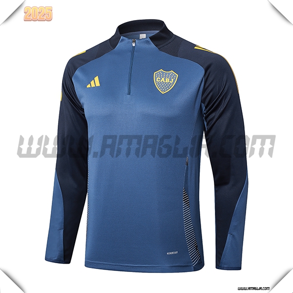 Felpa Allenamento Boca Juniors Blu/Giallo 2025 2026