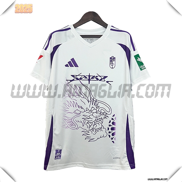 Maglia Calcio Granada CF Edizione speciale 2024 2025 Bianco