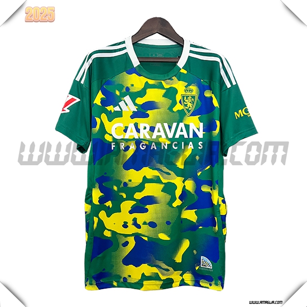 Maglia Calcio Zaragoza Edizione speciale 2024 2025 Verde