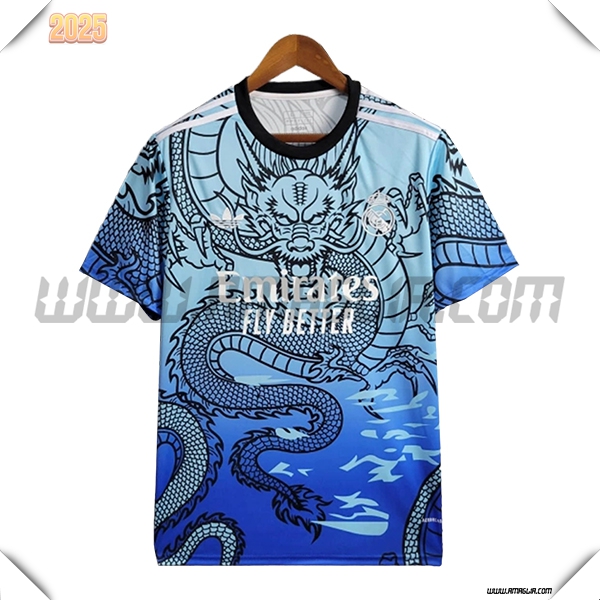 Maglia Calcio Real Madrid Edizione speciale 2024 2025 Blu