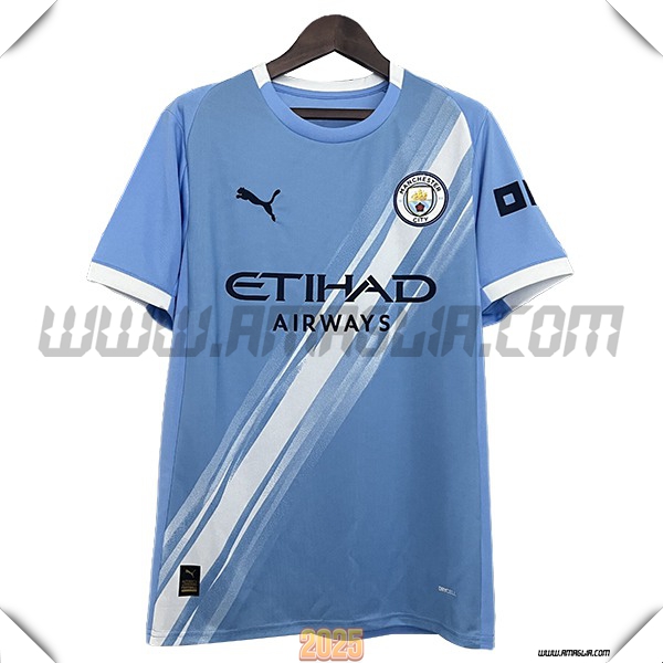 Prima Maglia Calcio Manchester City Versione trapelata 2025/2026