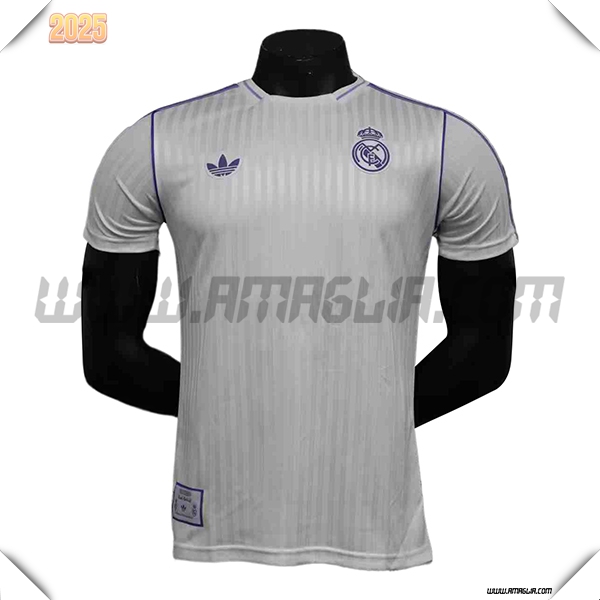 Maglia Calcio Real Madrid Edizione speciale 2024 2025 Bianco