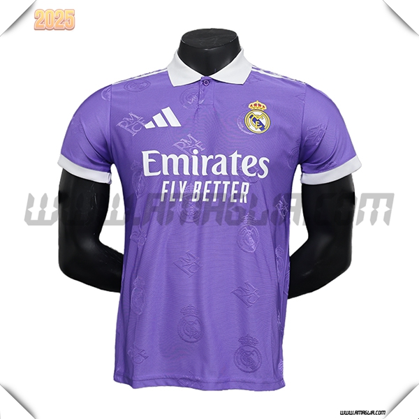 Maglia Calcio Real Madrid Edizione speciale 2024 2025 Viola