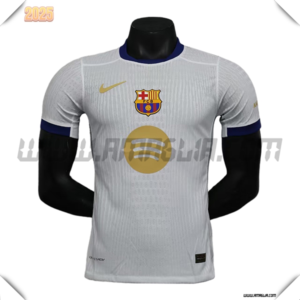 Maglia Calcio FC Barcellona Edizione speciale 2024 2025 Bianco