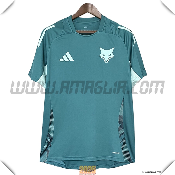 T Shirt Allenamento Cruzeiro Verde 2025 2026 -02