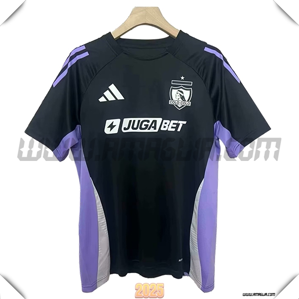 T Shirt Allenamento Colo-Colo Nero/viola 2025 2026