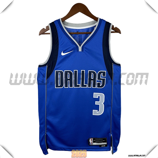 Maglia Dallas Mavericks (DAVIS #3) 2025/26 Blu