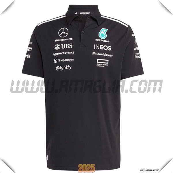 Polo Mercedes Benz F1 Team Nero 2025