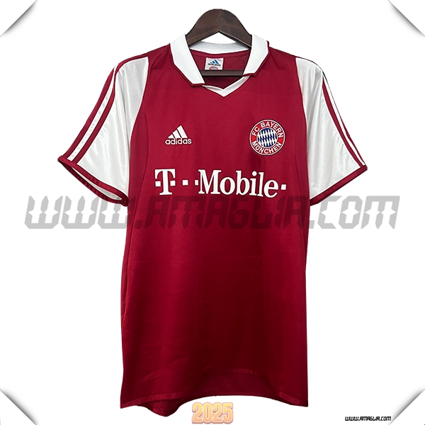 Prima Maglia Calcio Bayern Monaco Retro 2003/2004