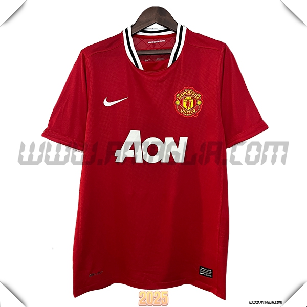 Prima Maglia Calcio Manchester United Retro 2011/2012