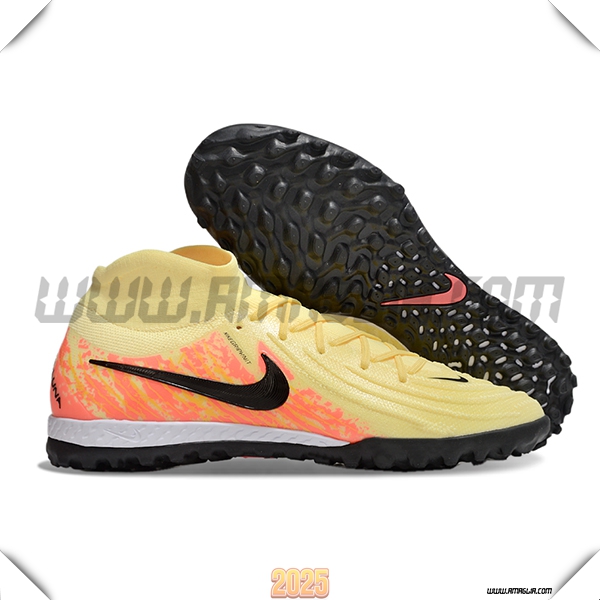 Nike Scarpe da Calcio Phantom Luna Elite NU TF Giallo/Arancia/Nero