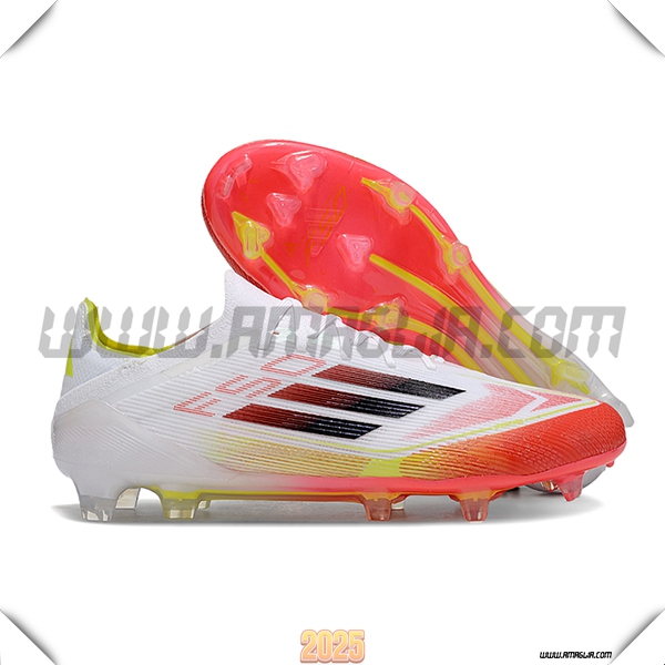 Adidas Scarpe da Calcio F50 Elite FG Bianco/Arancia