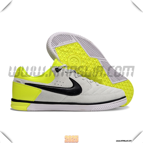 Nike Scarpe da Calcio Gato IC Grigio/Nero/Verde