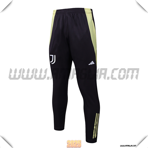 Pantaloni da Allenamento Juventus Nero/Giallo 2025 2026