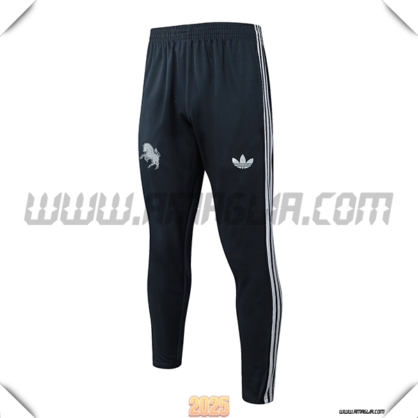 Pantaloni da Allenamento Juventus Nero/Grigio 2025 2026