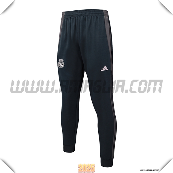 Pantaloni da Allenamento Real Madrid Grigio Scuro 2025 2026