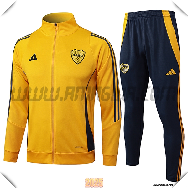 Tuta Calcio Giacca Boca Juniors Giallo/Nero 2025 2026