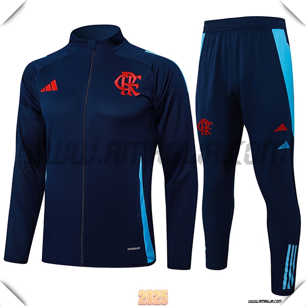 Tuta Calcio Giacca Flamenco Blu Reale 2025 2026