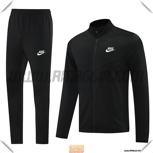 Tuta Calcio Giacca Nike Nero 2025 2026