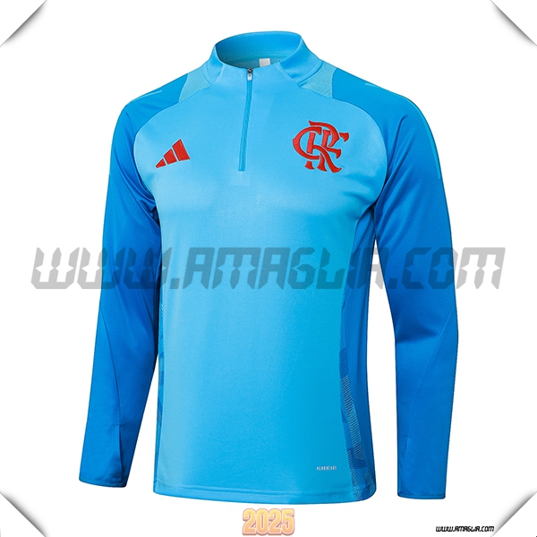 Felpa Allenamento Flamenco Blu 2025 2026