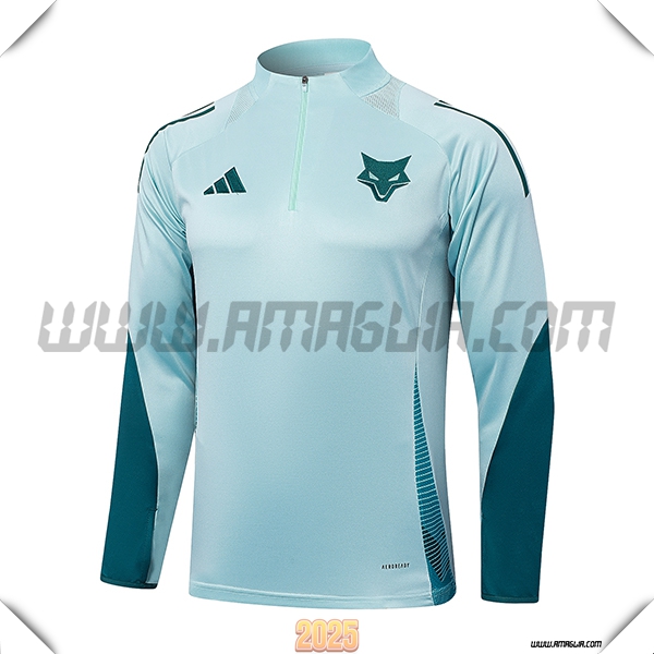 Felpa Allenamento Cruzeiro Azzurro 2025 2026