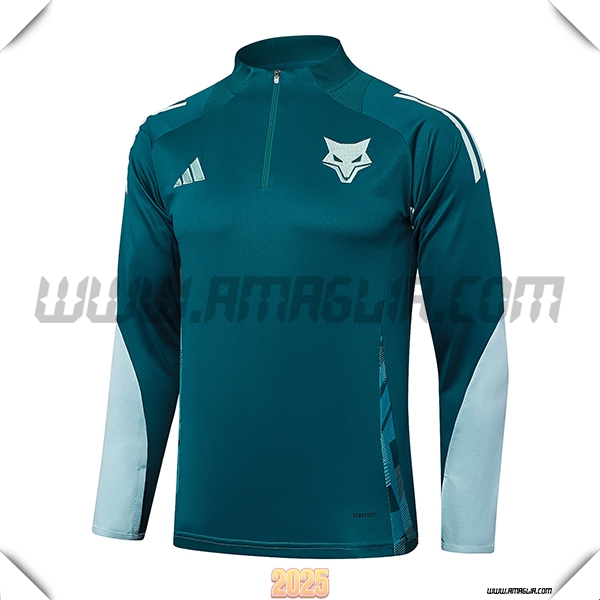 Felpa Allenamento Cruzeiro Verde 2025 2026