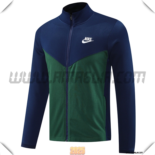 Giacca Calcio Nike Blu/Verde 2025 2026