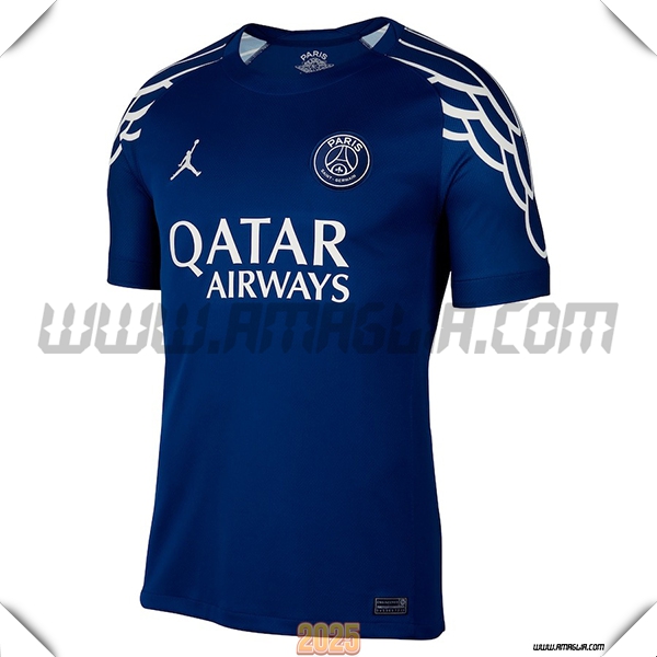 Nuovo Maglia Calcio Paris PSG Quarto 2024 2025