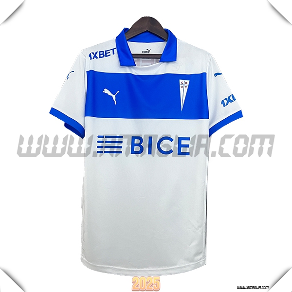 Maglia Calcio Deportivo Universidad Catolica Edizione Speciale 2024 2025 Bianco