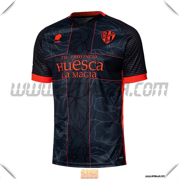 Nuovo Maglia Calcio SD Huesca Terzo 2024 2025