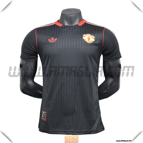 Maglia Calcio Manchester United Edizione Speciale 2024 2025 Nero