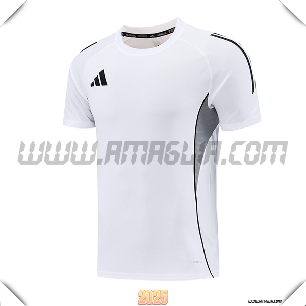 T Shirt Allenamento Adidas Bianco 2025 2026
