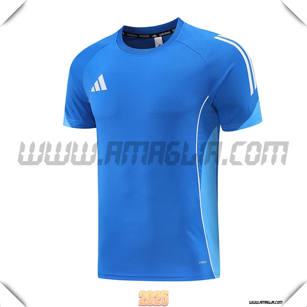 T Shirt Allenamento Adidas Blu 2025 2026