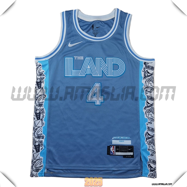 Maglia Cleveland Cavaliers (MOBLEY #4) 2025/26 Blu