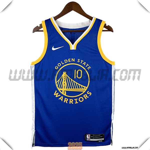 Maglia Golden State Warriors (BUTLER III #10) 2024/25 Blu/Giallo