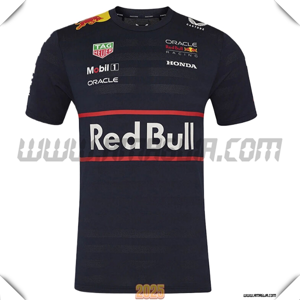 T-Shirt RedBull Racing F1 Team Nero 2025