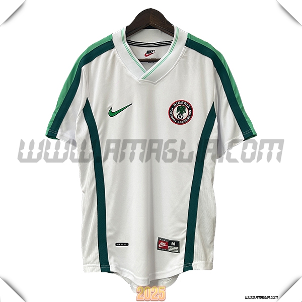 Seconda Maglia Calcio Nigeria Retro 1998